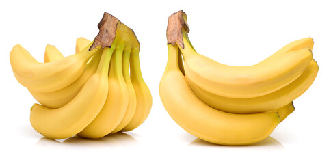 Wall Mural - Banana isolated on white background