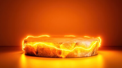 Aufkleber - Dynamic energy display contemporary studio digital art vibrant environment eye-level view abstract concept