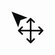 © Nijat - line cursor move arrow icon sign vector