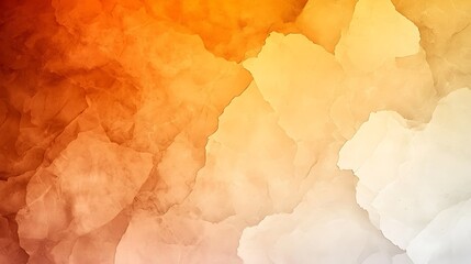 Poster - Abstract Background with Warm Orange and Soft White Gradient Featuring Organic Textures and Smooth Color Transitions for Creative Designs