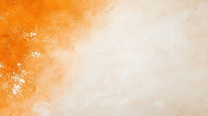 Poster - Abstract Background with Warm Orange and Creamy White Hues Perfect for Design Projects, Textures, and Artistic Foundations in Various Creative Applications