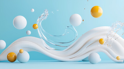 Poster - Dynamic fluid motion design application for profile registration in modern digital environments