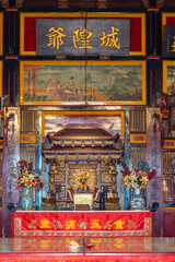 Wall Mural - Seng Hong Bio, with the god Seng Hong Ya, the Guardian Temple of Singaraja City. This place of worship was founded by the Qing Dynasty.