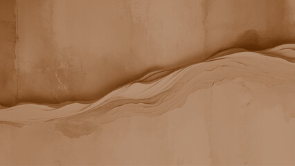 Wall Mural - painted canvas grungy background texture. abstract elegant wallpaper, vintage brown concrete surface