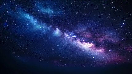 Wall Mural - Beautiful auroras accompanied a huge and beautiful starry sky. A starry sky conceals nothing. The picture should have layers, a sense of depth, a sense of detail, high-definition.