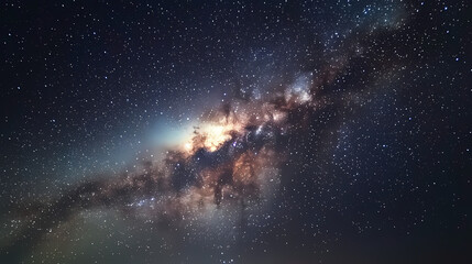 Wall Mural - Beautiful auroras accompanied a huge and beautiful starry sky. A starry sky conceals nothing. The picture should have layers, a sense of depth, a sense of detail, high-definition.