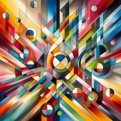 Poster - Abstract and Geometric Shapes