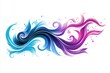 © Thomas - Creative tattoo with elegant curves and bold gradients