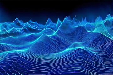 Poster - incoherence depicting waves with random phase relationships