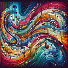 Poster - Patterns follow melody
