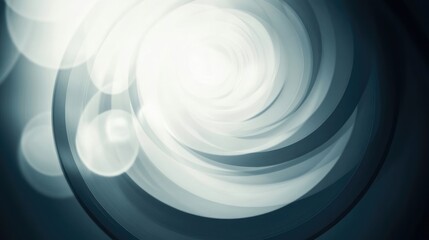 Poster - Abstract digital background with circular gradients transitioning from dark to light