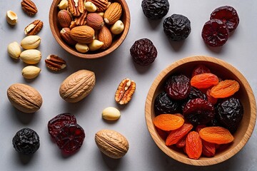 Artisan Nuts and Classic Dried Fruits on a Modern Display