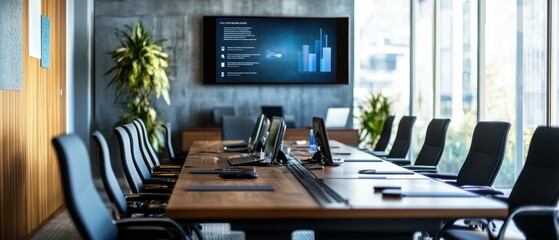 Poster - Enhancing workplace efficiency technology-driven conference room virtual assistants in modern offices