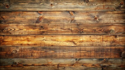 Aufkleber - Rustic Wooden Planks with Knots and Grain Pattern for Natural Texture and Background