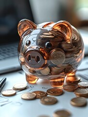 Poster - Investment strategies for business growth home office setting financial insights professional environment strategic planning