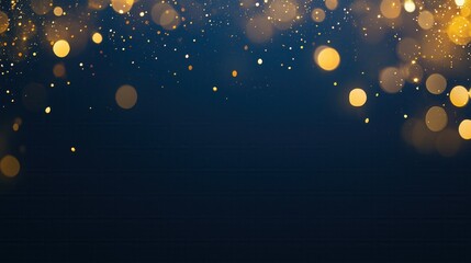 Wall Mural - bokeh glitter texture christmas abstract background