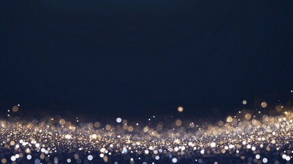Wall Mural - bokeh glitter texture christmas abstract background