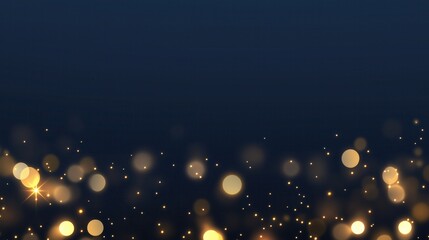 Wall Mural - bokeh glitter texture christmas abstract background