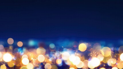 Wall Mural - bokeh glitter texture christmas abstract background