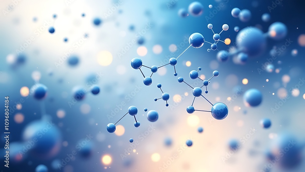 Green hydrogen energy. H2 gas molecules for production of green ...