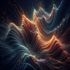 Poster - Pulsating Strokes Strokes that appear to subtly expand and contr