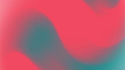 Poster - Red and teal abstract swirls make a vibrant background suitable for web design, branding, posters, and digital artwork projects.