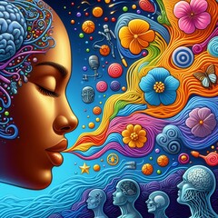 Poster - some individuals experience synesthesia where smells can trigger