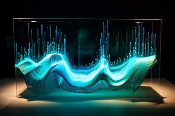 Poster - wave particle display
