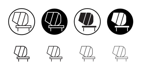 Poster - Cement mixers icon web design in vector