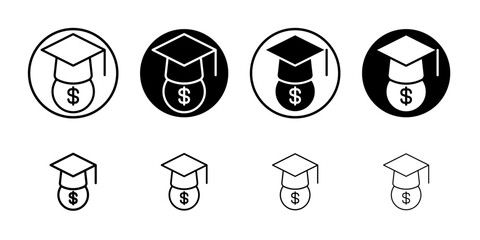 Poster - Education cost icon web design in vector