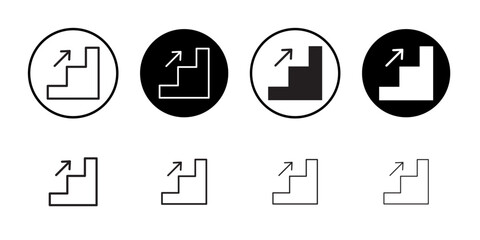 Aufkleber - Next steps icon web design in vector