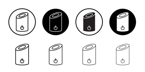 Poster - Smart speaker icon web design in vector