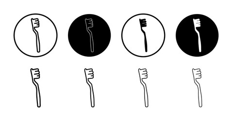 Poster - Toothbrush icon web design in vector