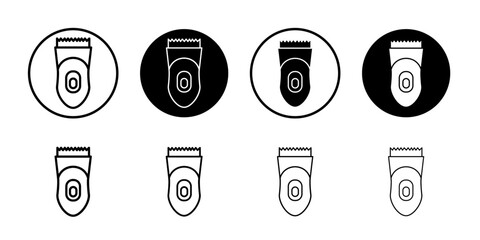 Poster - Trimmer icon web design in vector