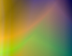Poster - Bright neon grainy gradient abstract background, color blending effect, aesthetic soft texture