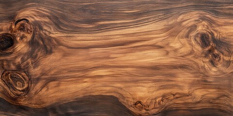 Poster - A close-up of rich, textured wood displaying unique grain patterns and natural variations in color, showcasing the beauty of natural materials.
