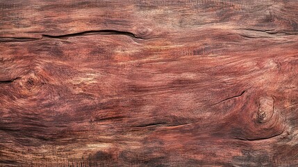 Poster - A textured wooden surface displaying rich tones and natural patterns, showcasing the beauty of organic materials.