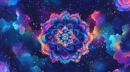 Wall Mural - mandala mandala