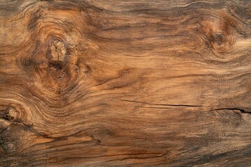 Poster - A close-up view of textured wood showcasing natural patterns and earthy tones, ideal for rustic or organic design themes.