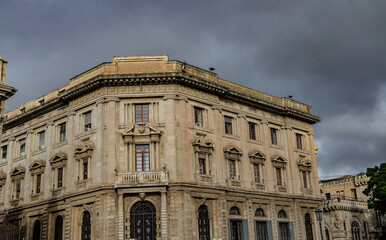 Wall Mural - Historic buildings on Via Etnea, one of the most beautiful streets in Catania