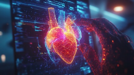 Poster - Vibrant Holographic Interface for Cardiologist and Heart Visualization