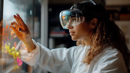Poster - a high-tech physics lab using augmented reality to simulate the effects of relativistic speeds on ma