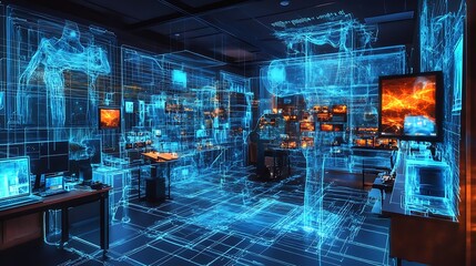 Poster - a high-tech physics lab using augmented reality to visualize the effects of quantum entanglement on 