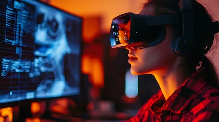 Poster - a high-tech physics lab with augmented reality tools for studying the behavior of matter in extreme 