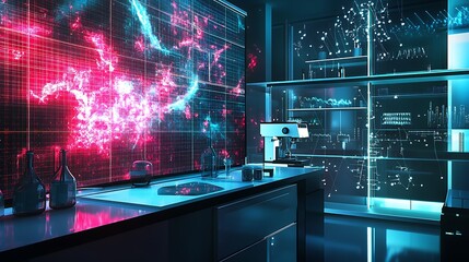 Poster - a high-tech physics lab with augmented reality tools for studying the behavior of matter in extreme 