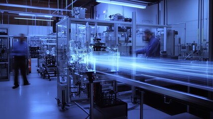 Poster - a high-tech physics lab with augmented reality tools for visualizing the effects of quantum entangle