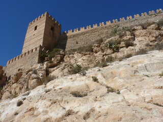 Almeria Andalucia Spain Castle Alcazaba