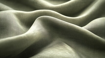 Aufkleber - A close-up of softly draped fabric showcasing gentle folds and texture.