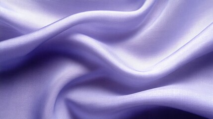 Aufkleber - A close-up view of soft, flowing lilac fabric showcasing texture and sheen.
