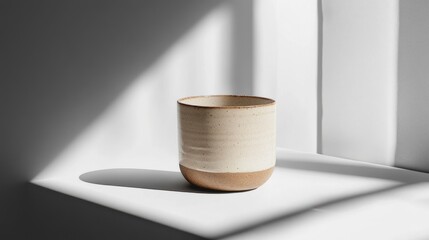 Poster - Ceramic Vessel In Sunlight Near Window
